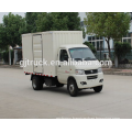 4X2 drive Dongfeng van transport truck for heavy goods transportation for 5-20 cubic meter